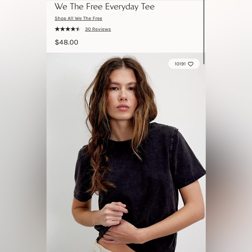 Free People - We the free everyday tee